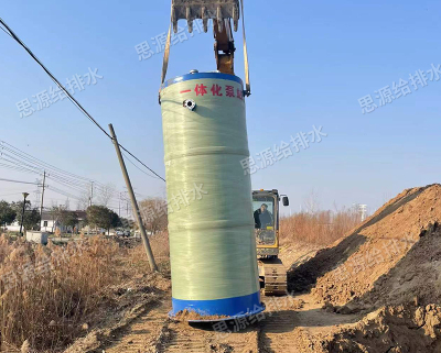 北京雨水提升泵站施工